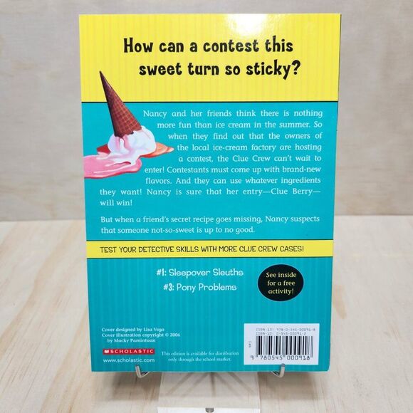 Nancy Drew and The Clue Crew 3 Scholastic Chapter Books by Carolyn Keene - Picture 5 of 8